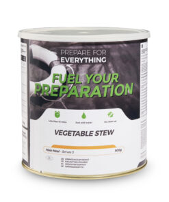 Vegetarische Groente Stoofpot (GROOT blik, 5 maaltijden, 25 jaar houdbaar)