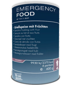 Noodrantsoen Katadyn Griesmeelpudding met vruchten 15 jaar houdbaar