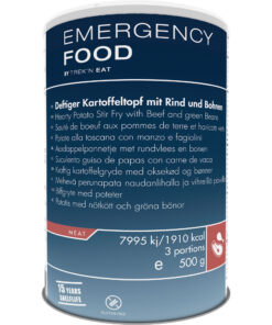 Trek'n Eat Noodrantsoen Aardappelpannetje met Rundvlees en Bonen 15 jaar houdbaar