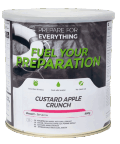 Noodrantsoen Custard Appel Crunch (GROOT blik, 20 porties, 25 jaar houdbaar)