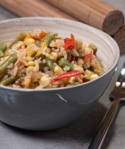 Alternative view of Groenten met gebakken rijst (GROOT blik, 7 maaltijden, 25 jaar houdbaar)