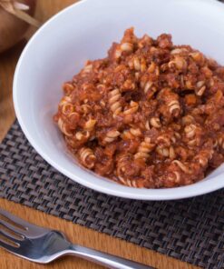 Alternative view of Noodrantsoen Pasta bolognaise (GROOT blik, 8 maaltijden, 25 jaar houdbaar)