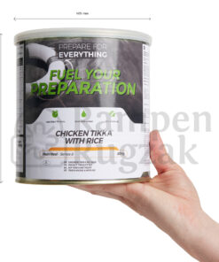 Gevriesdroogde maatlijden in blik