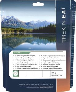 Trek 'n EAt Pasta met vegetarische bolognese saus