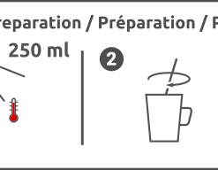 Alternative view of Noodrantsoen Instant Cappuccino 400 gram (15 jaar houdbaar)